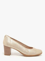 Pumps Uit Leder Tamaris Beige accessoires 44